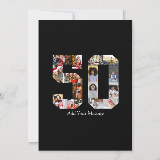 Tarjeta Fotomontaje número 50 (Anverso)