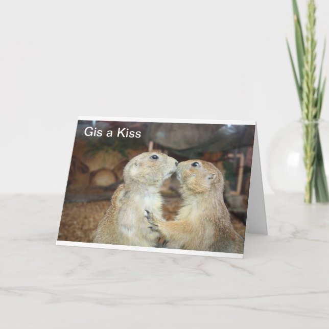 Tarjeta fotos de animales adorables (Anverso)