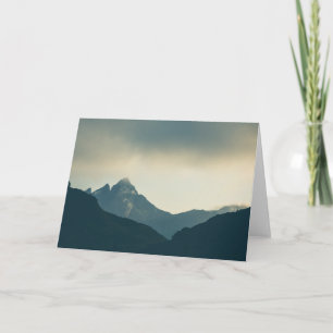 Tarjeta Fotos de las montañas de las Islas Lofoten