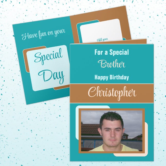 Tarjeta Fotos del nombre del hermano de cumpleaños turques (Subido por el creador)