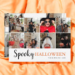 Tarjeta Fotos espumosas de Halloween<br><div class="desc">Fotografía y caligrafía de escritura moderna.</div>