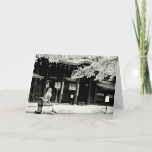 Tarjeta Fotos monocromas de Japón