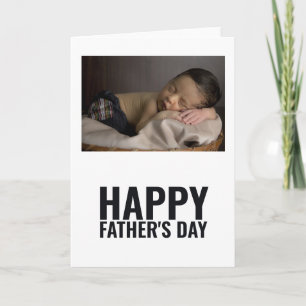 Tarjeta Fotos personalizadas: Día de padres felices