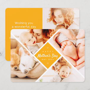 Tarjeta Fotos simples y modernas de Personalizados alegran