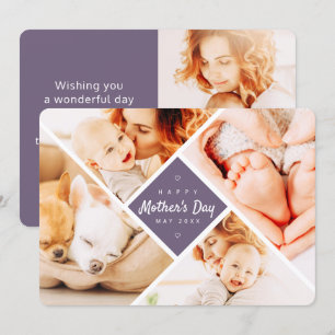 Tarjeta Fotos simples y modernas de Personalizados alegran