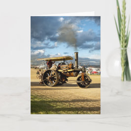 Tarjeta Fowler 8-ton Steam Roller  "Lord Jellicoe" 