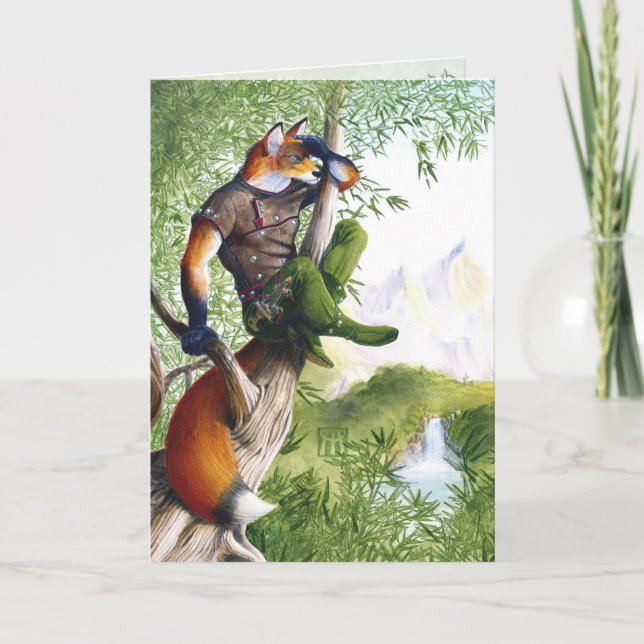 Tarjeta Fox ardiente del rastro (Anverso)