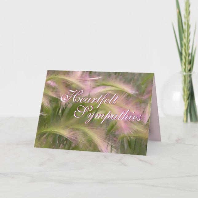 Tarjeta Foxtail Fantasy Sympathy- personalizar en cualquie (Anverso)