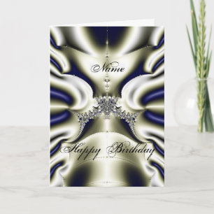 Tarjeta Fractal 85,Tarjeta de cumpleaños