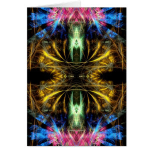 Tarjeta Fractal ART #85