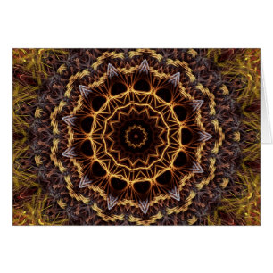 Tarjeta Fractal Doily