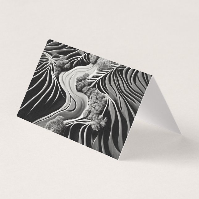 Tarjeta Fractal Flow (Anverso)