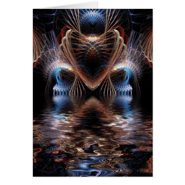 Tarjeta fractal Heart Gate (Frente)