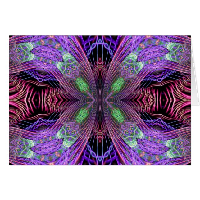 Tarjeta FractalART #142 (Anverso (Horizontal))