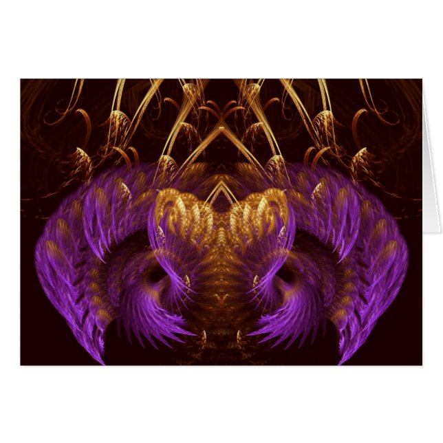 Tarjeta FractalART de ATTANIA (Anverso (Horizontal))