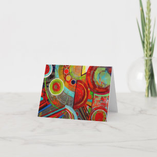 Tarjeta Fractured Blank Notecard