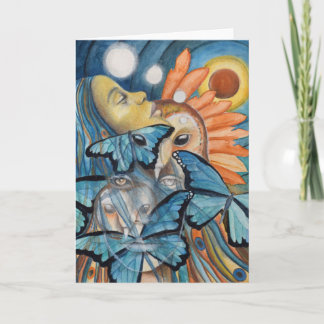 Tarjeta Framable: Soñando