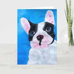 Tarjeta francesa de perro toro (Bull Dog Card) 
