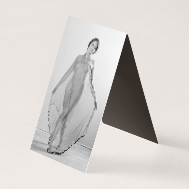 Tarjeta Francesca es una chica hermosa, Hermosa chica ital (Reverso)