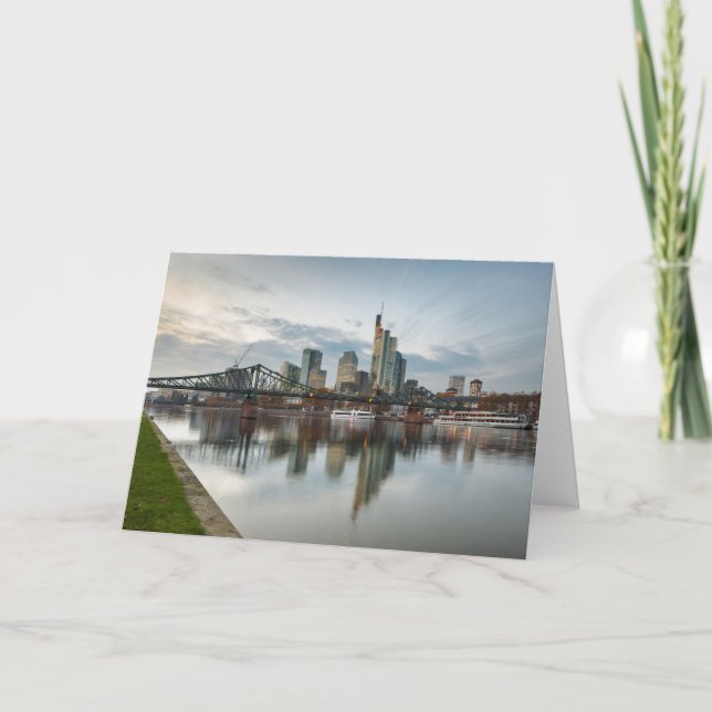 Tarjeta Fráncfort del Meno (Anverso)