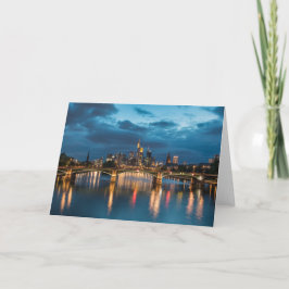 Tarjeta Fráncfort del Meno Alemania