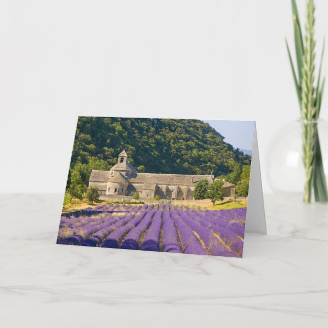 Tarjeta Francia, Gordes. Monasterio cisterciense de (Anverso)