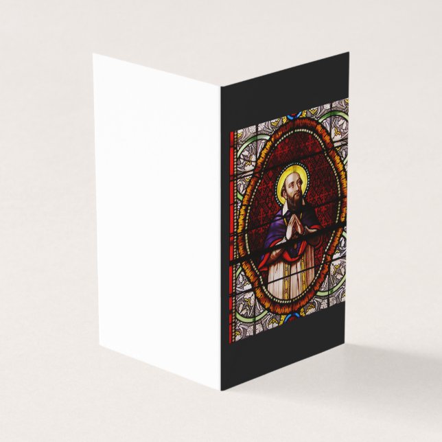 Tarjeta Francisco de Sales Obispo de Ginebra (Exterior)