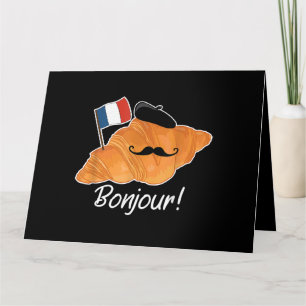 Tarjeta Francohil de la bandera de Francia