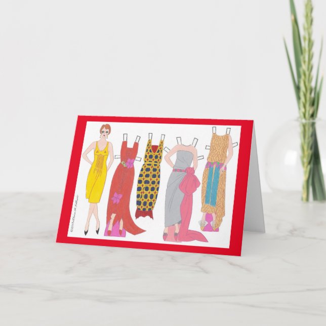Tarjeta Francoise, Dama de Papel de Francia (Anverso)