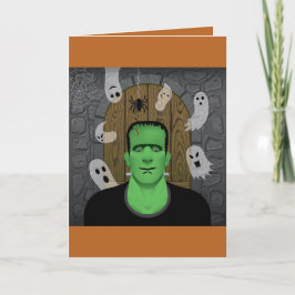 Tarjeta Frankenstein y Ghosts