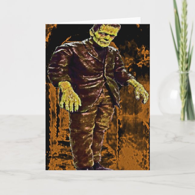 TARJETA FRANKI FRANKENSTEIN (Anverso)