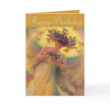 Franz Dvorak Angel de las aves CC0430 Cumpleaños