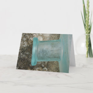 Tarjeta Frasco de época