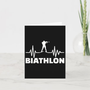 Tarjeta Frecuencia de biatlón