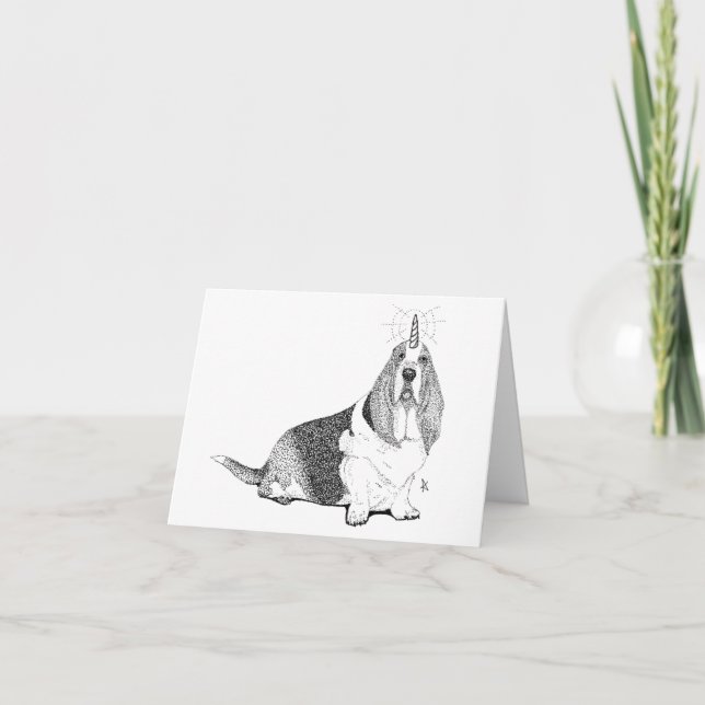 Tarjeta Fred el Bassetcorn (Anverso)