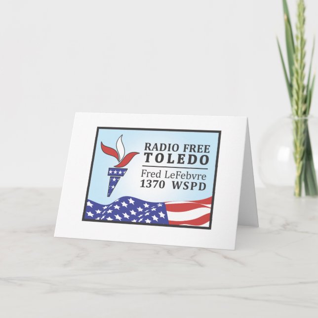 Tarjeta Fred libre de radio (Anverso)