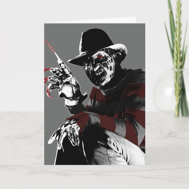 Tarjeta Freddy vs. Jason | Freddy Seeing Red (Anverso)