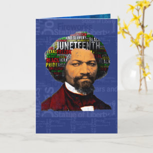 Tarjeta Frederick Douglass c1860s, Nube de Word el 10 de j