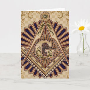 Tarjeta Freemason