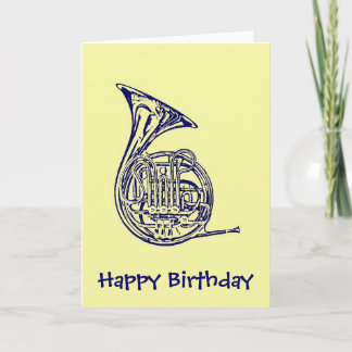 Tarjeta French Horn