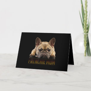 Tarjeta Frenchie Mama T Women Bulldog francés regalo a mam