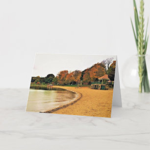 Tarjeta Frente al lago Lemán, Wisconsin