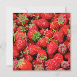Tarjeta Fresas