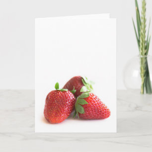Tarjeta Fresas