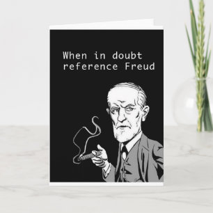 Tarjeta Freud