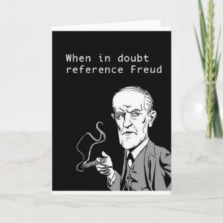 Tarjeta Freud