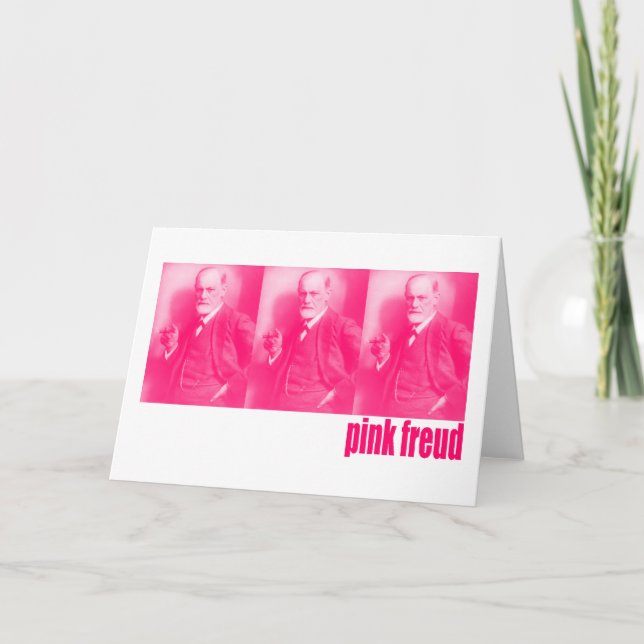 Tarjeta Freud rosado (Anverso)