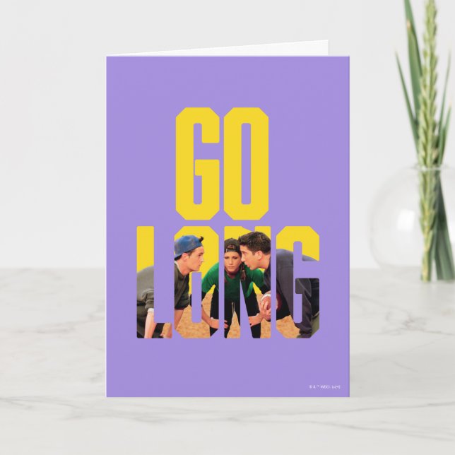 Tarjeta FRIENDS™ | Cita Go Long (Anverso)