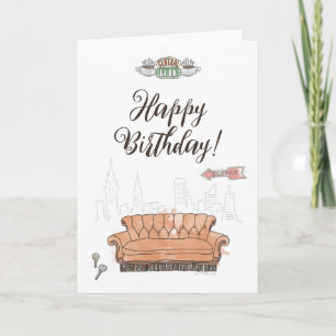 Tarjeta FRIENDS™ Cumpleaños de Central Perk