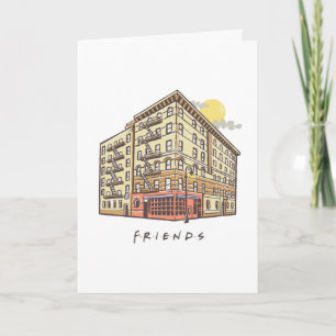 Tarjeta FRIENDS™   Edificio del apartamento de Monica